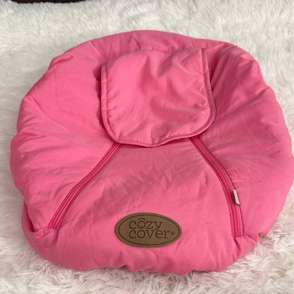 Pink Infant Car Seat Cover